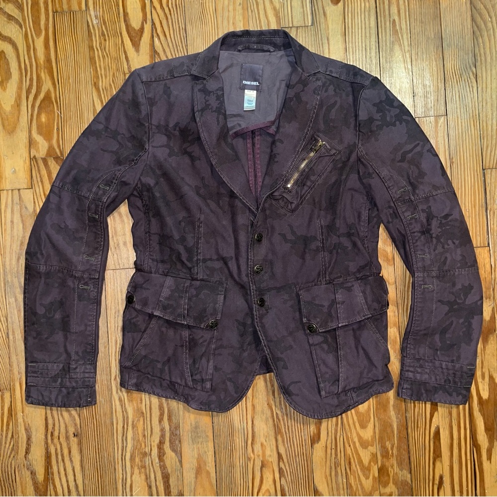 Diesel Monochromatic Camo Jacket